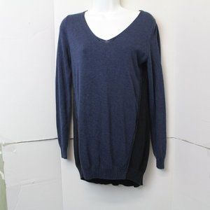 max studio sweater sz XS blue black